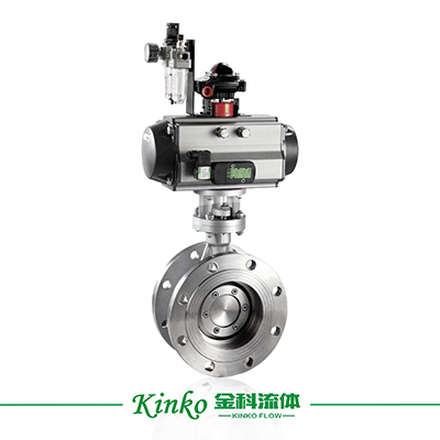Pneumatic Flanged Eccentric Hard-seal Butterfly Valve